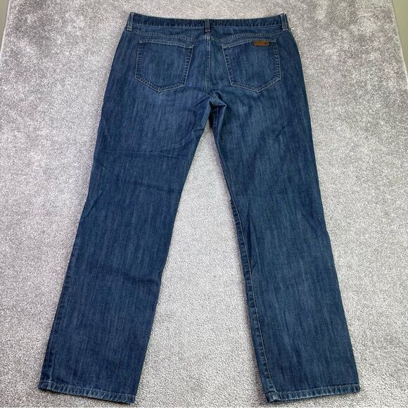Joe's Gus Jeans Men's 38X31 Blue Classic Fit Straight Mid-Rise Dark Denim - Picture 3 of 13